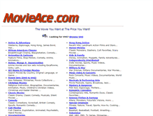 Tablet Screenshot of hard-to-find-movies.movieace.com