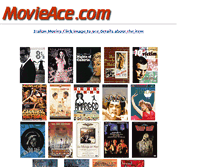 Tablet Screenshot of italian-movies.movieace.com